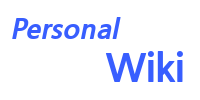 Personal wiki logo